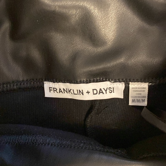 Franklin + Daysi fake leather pants - Picture 2 of 3